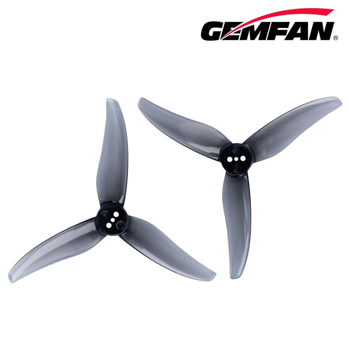 Gemfan Hurricane 3520 Durable Tri-Blade 3.5" T-Mount 1.5mm Propeller (2CW+2CCW) - Choose Color