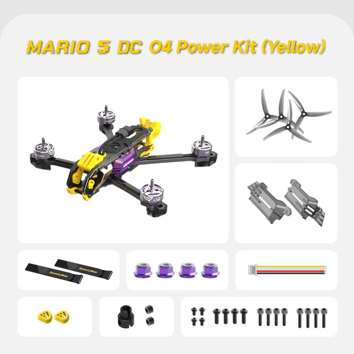 SpeedyBee Mario 5 DC O4 Power Kit BNF Drone - Choose Color