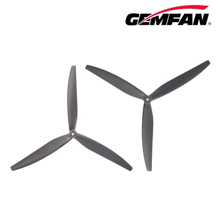 Gemfan 1510-3 15" Glass Fiber Nylon Tri-Blade Cinelifter & Macro Quad Propellers (1CW+1CCW)