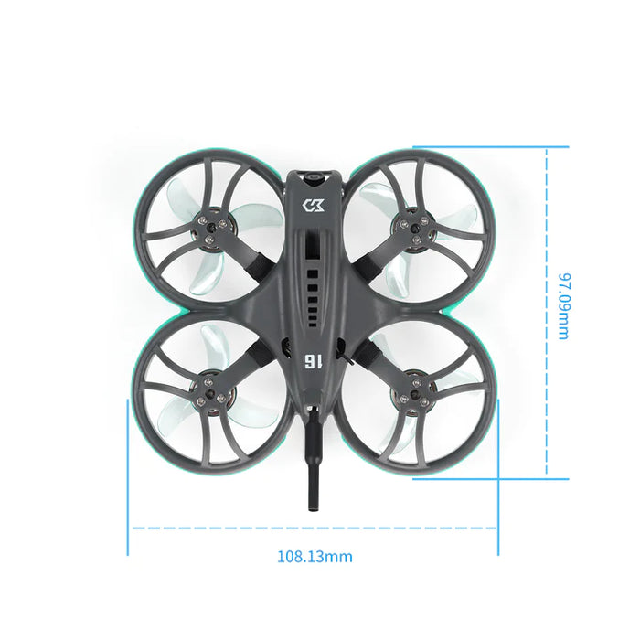 Sub250 Whoopfly16 75mm Ultra-light HDZero 1S Tiny Whoop - Choose Receiver