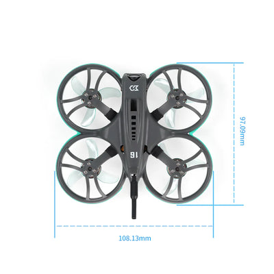 Sub250 Whoopfly16 1.6" Ultra-light Analog 1S Tiny Whoop - Choose Receiver