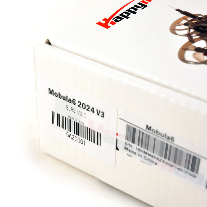 Happymodel Mobula6 2024 V3 Analog ELRS 2.4GHz 1S 65mm Ultra Light FPV Whoop Drone