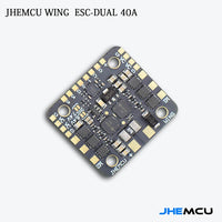JHEMCU Brushless Wing Dual 40A 2in1 ESC - 20x20mm