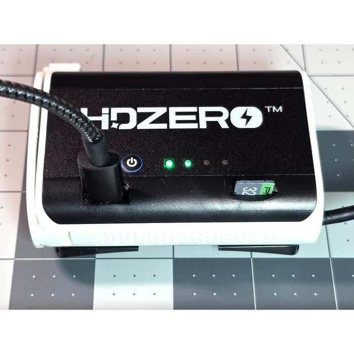 HDZero Rear-Mount Battery Case with SD Card Reader with 2 x Samsung 21700 5000mAh battery cells