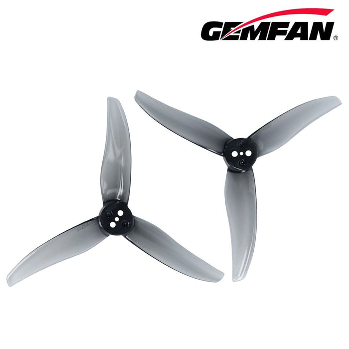 Gemfan Hurricane 3525 Durable Tri-Blade 3.5" Propeller (2CW+2CCW) - Choose Your Color
