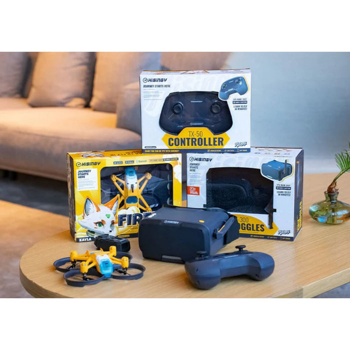 HISINGY FIREFLY FPV Racing Drone KIT - Ready To Fly (RTF) with Controller and Goggles