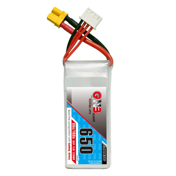Gaoneng GNB 3S 11.1V 650mAh 80C Lipo Battery - XT30