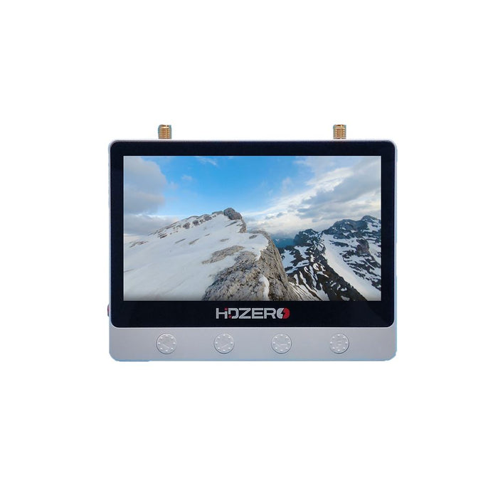 HDZero 4.3-inch high-brightness 800 nits 720p LCD FPV Monitor with HDZero/Analog auto-switching VRX