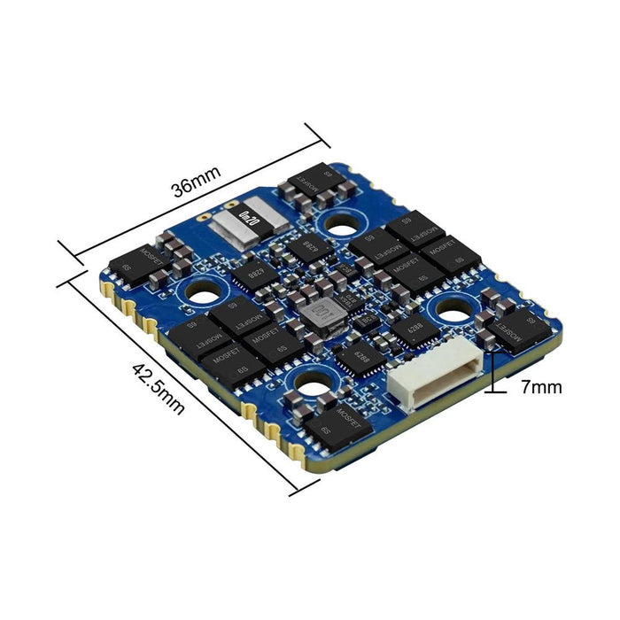 Sequre Blueson A1 2-6S 65A AM32 4in1 ESC - 20x20mm