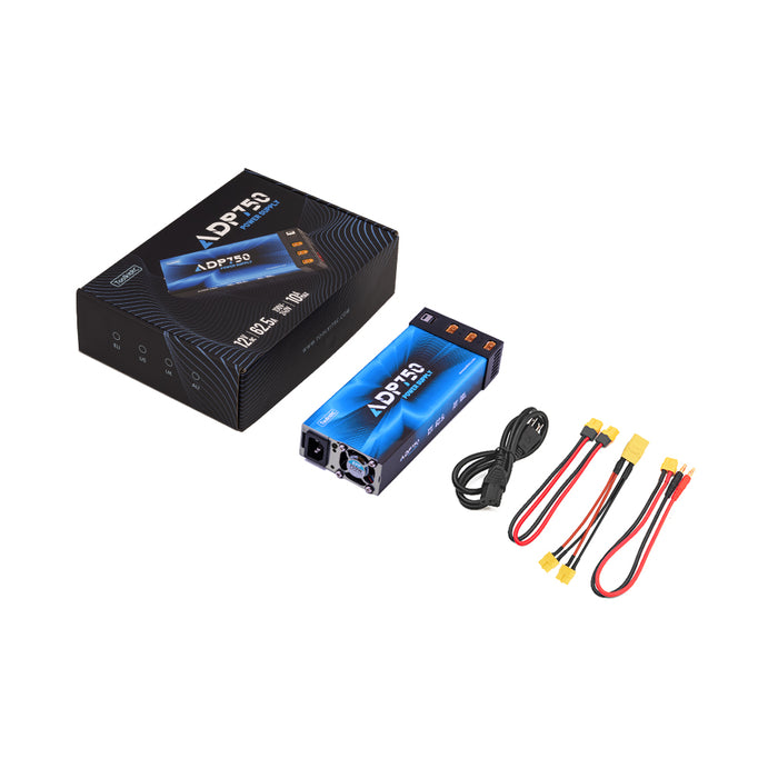 ToolkitRC ADP-750 750W 12V 6.25A Power Supply - XT60/Type C/USBA