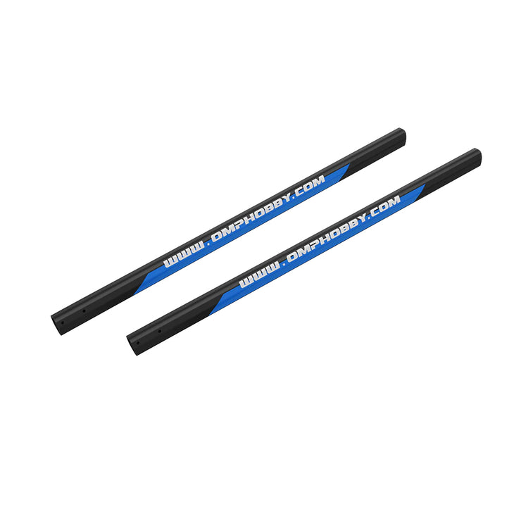 OMPHobby M2 EVO 3D Helicopter Tail Boom Set (2pcs) - Blue