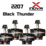 Xnova Black Thunder 2207-2100Kv Racing Motor Combo 4 Pcs.