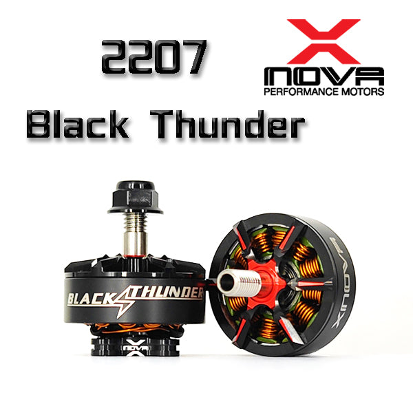 (未使用･未開封品)　INOVA(イノーバ) XP XPA-01-R7 ブラック f4u0baa Xnova Black Thunder 2207 2100Kv Racing Motor — Pyrodrone
