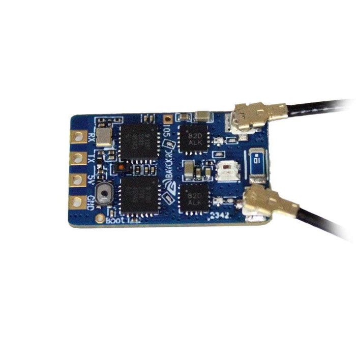 BayckRC ELRS 2.4GHz Nano Dual Diversity TCXO Receiver - T Antenna