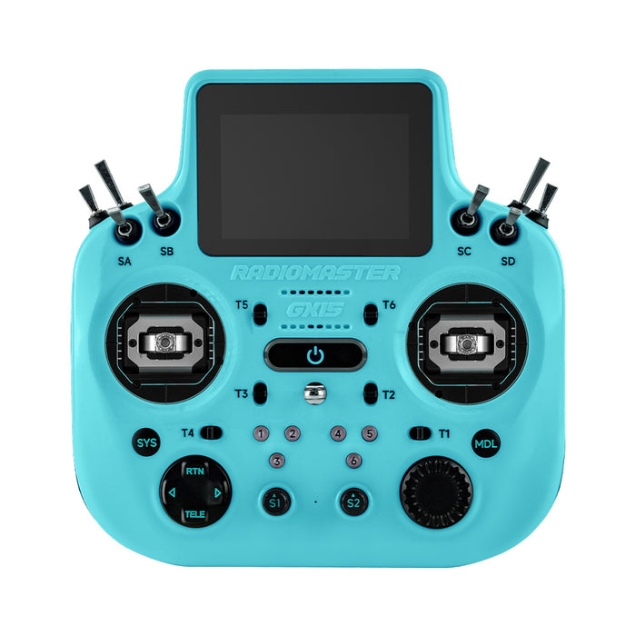 RadioMaster GX15 ELRS Gemini 2.4GHz 3.5-inch Touchscreen Display V6 CNC Hall Sensor Gimbals Radio Controller - Choose Color