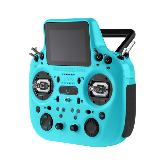 RadioMaster GX15 ELRS Gemini 2.4GHz 3.5-inch Touchscreen Display V6 CNC Hall Sensor Gimbals Radio Controller - Choose Color