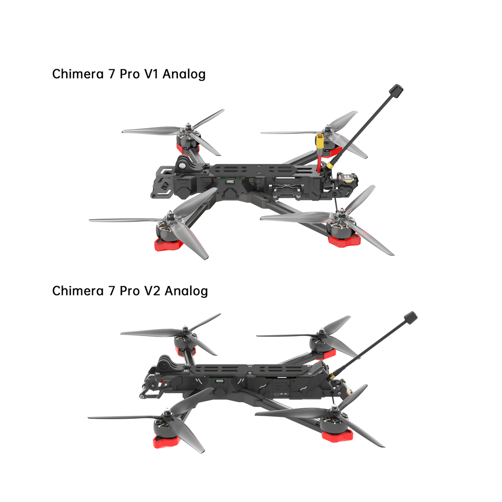 IFlight Chimera7 Pro V2 Analog 5 8G 1 6W VTX 6S Long Range BNF Cho iflight-chimera7-pro-v2-analog-5-8g-1-6w-vtx-6s-long-range-bnf-cho