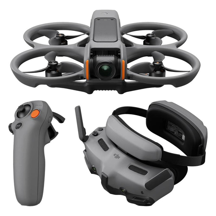 DJI Avata 2 Fly More Combo RTF Kit with Goggles 3 and RC Motion 3 Controller - Single Battery