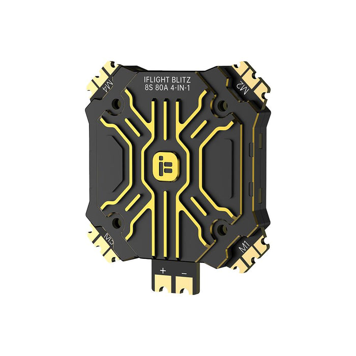 iFlight Blitz E80 Pro CNC Alum Cover 80A 2-8S BLHeli_32 Dshot600 4-in-1 ESC - 30x30mm