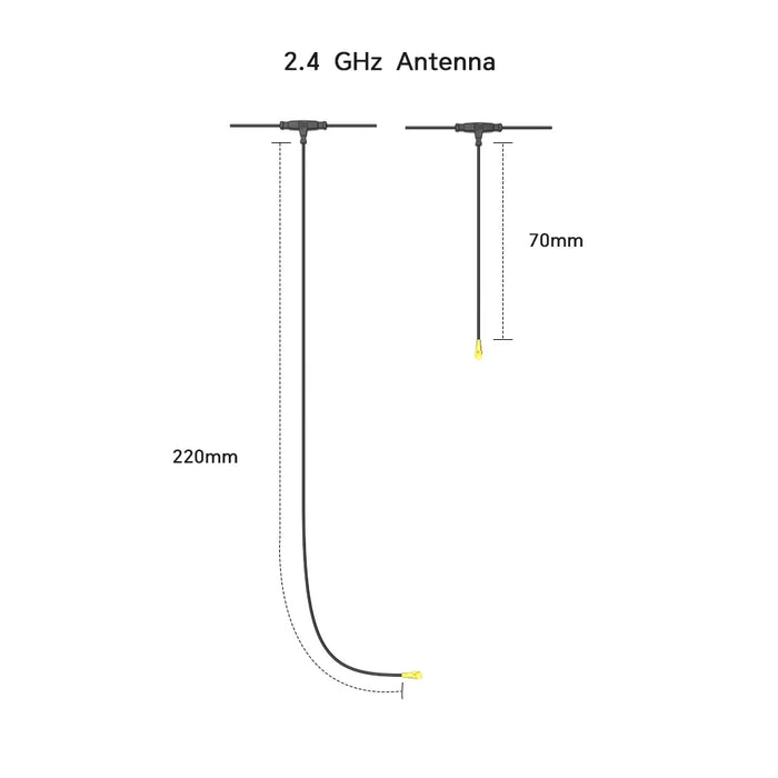 iFlight ExpressLRS ELRS Nano Receiver 2.4GHz - Choose Antenna