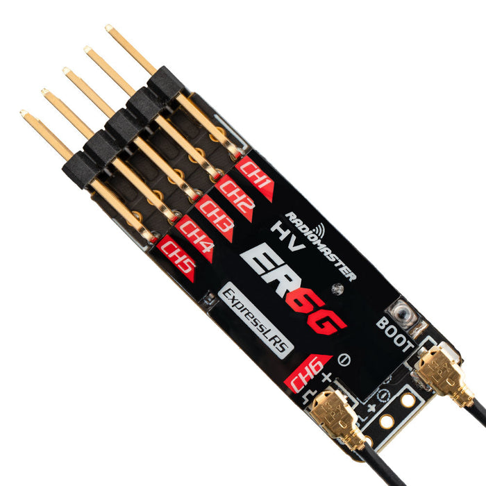 RadioMaster ER6G 2.4GHz ELRS PWM Receiver