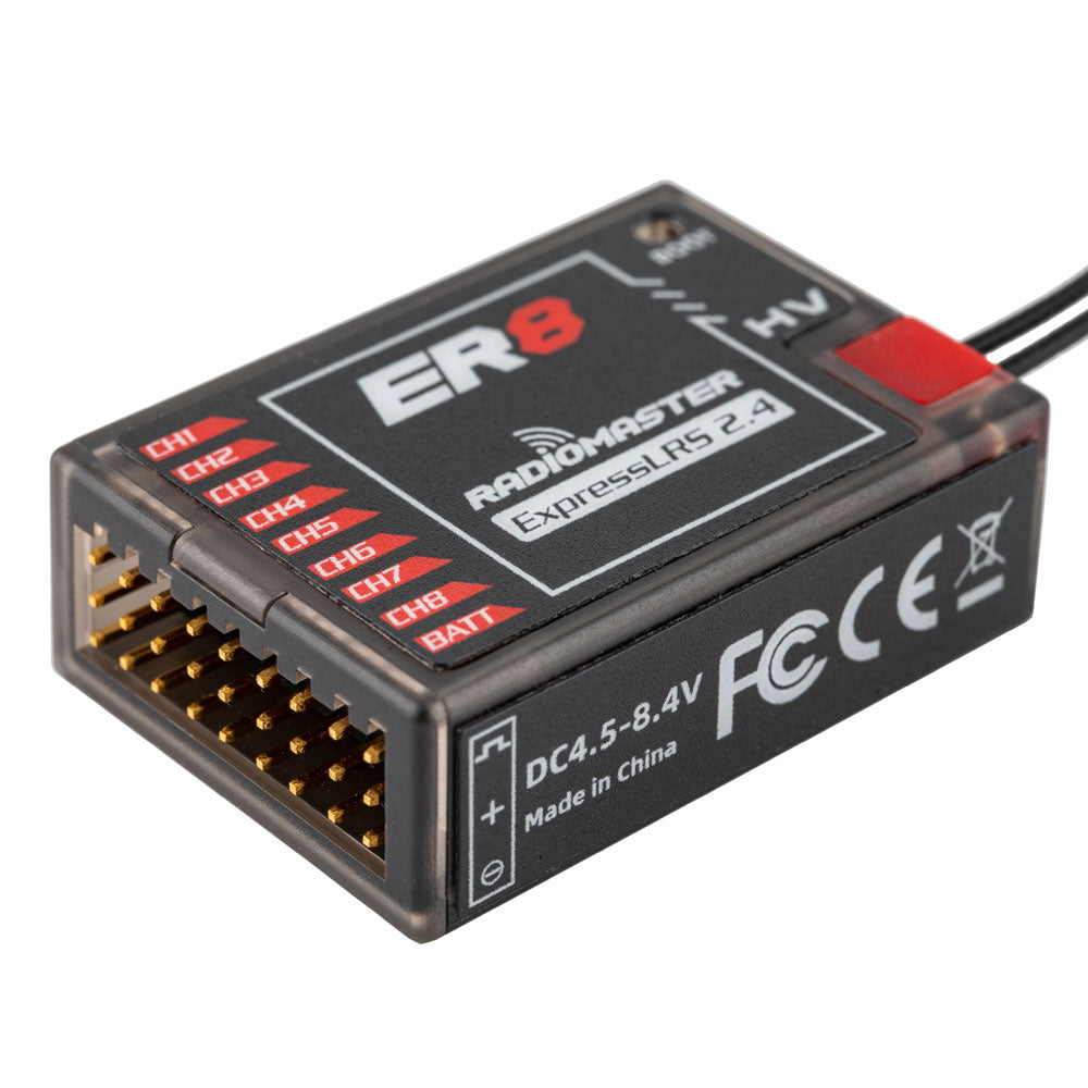 Reciver Compact Module RadioMaster ER8 2.4GHz ELRS PWM Receiver