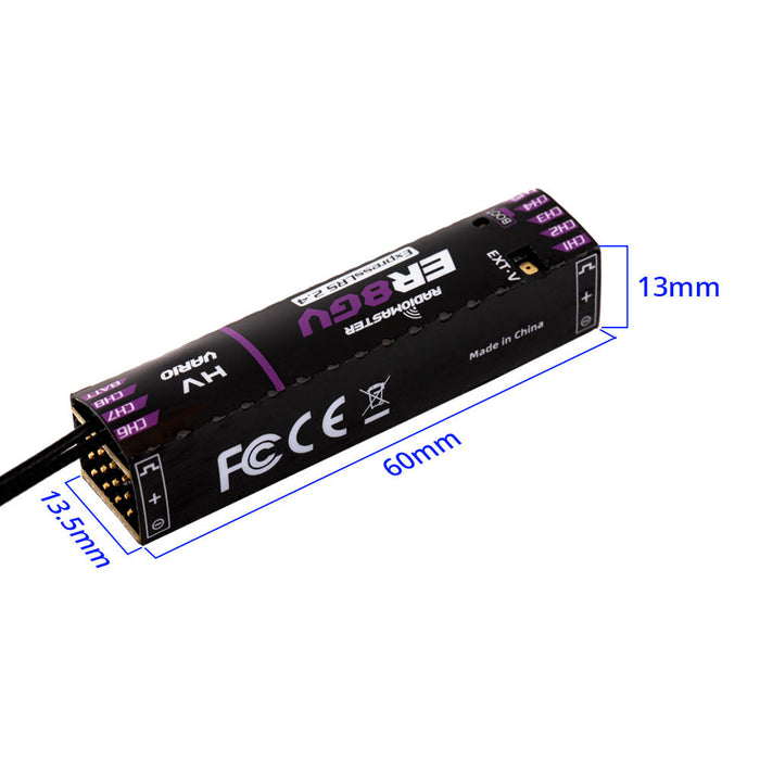 RadioMaster ER8GV 2.4GHz ELRS PWM Receiver