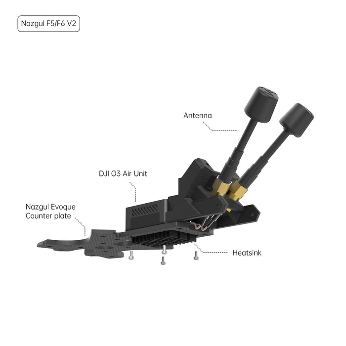 iFlight Nazgul Evoque F5D V2 Deadcat Geometry FPV Drone Frame Kit