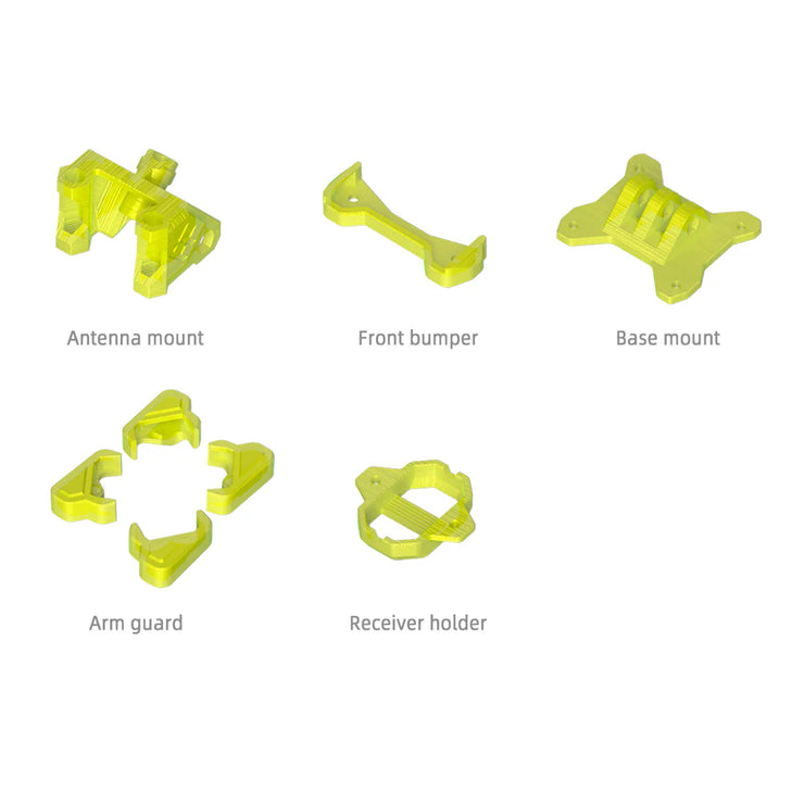 FlyfishRC Volador VX3/VX3.5 Frame TPU Part Set - Yellow