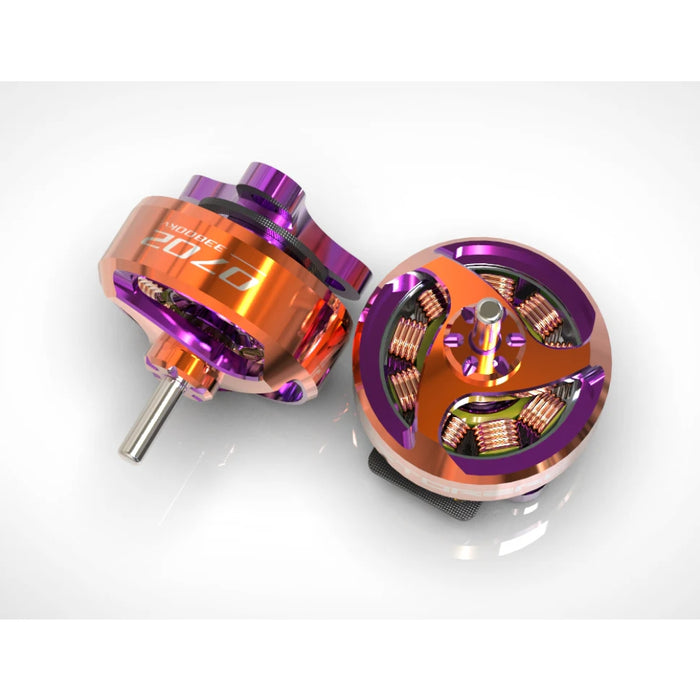 FPVStoreRC Evo 0702 33800KV 1S Brushless Motor for FPV - Orange & Purple