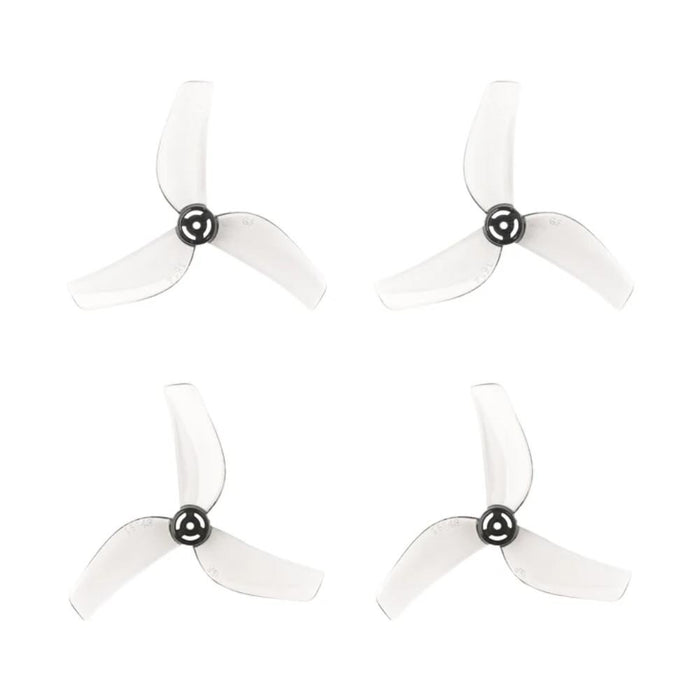 Gemfan 1614-3 40mm Tri-blade 1.0mm Shaft - Transparent Gray (2CW+2CCW)