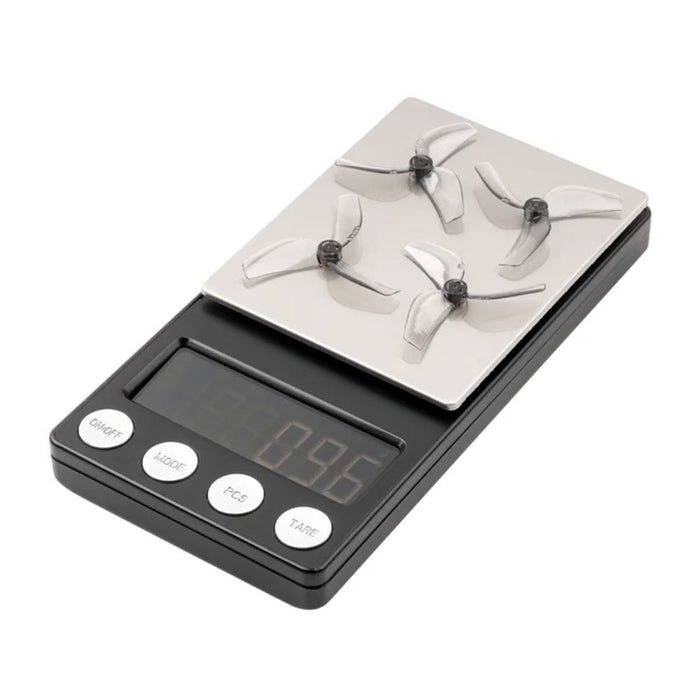 Gemfan 1614-3 40mm Tri-blade 1.0mm Shaft - Transparent Gray (2CW+2CCW)