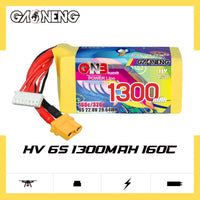 Gaoneng GNB 6S 22.8V 1300mAh 160C HV Lipo Battery - XT60