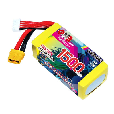 Gaoneng GNB 4S 15.2V 1500mAh 160C HV Long Range Lipo Battery - XT60