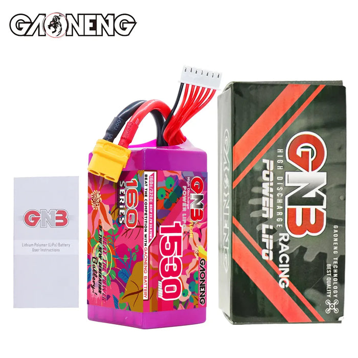 Gaoneng GNB 1530mAh 22.2V 6S 160C Lipo Battery - XT60