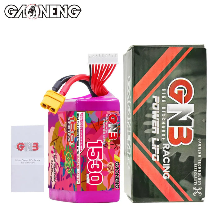 Gaoneng GNB 1530mAh 29.6V 8S 160C Lipo Battery - XT60