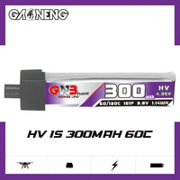 Gaoneng GNB 300mAh HV 3.8v 1S 60C HV Lipo Whoop Battery - A30 Connector