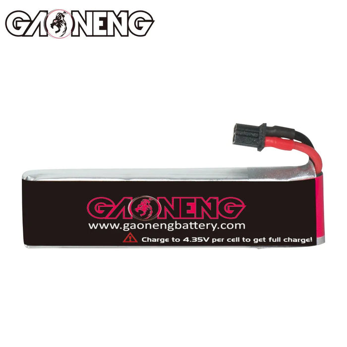 Gaoneng GNB 1S 550MAH 100C 3.8V HV Li-Po Battery for Whoop Micro - A30 Cabled