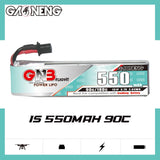 Gaoneng GNB 1S 550MAH 90C 3.7V Li-Po Battery for Whoop Micro - A30 Cabled