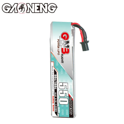 Gaoneng GNB 1S 550MAH 90C 3.7V Li-Po Battery for Whoop Micro - A30 Cabled