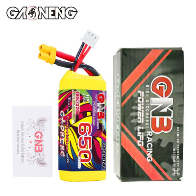 Gaoneng GNB 2S 7.6V 650mAh 160C HV Lipo Battery - XT30