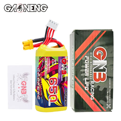 Gaoneng GNB 3S 11.4V 650mAh 160C HV Lipo Battery - XT30