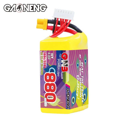 Gaoneng GNB 6S 22.8V 880mAh 160C HV Lipo Battery - XT30