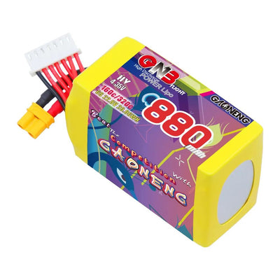 Gaoneng GNB 6S 22.8V 880mAh 160C HV Lipo Battery - XT30