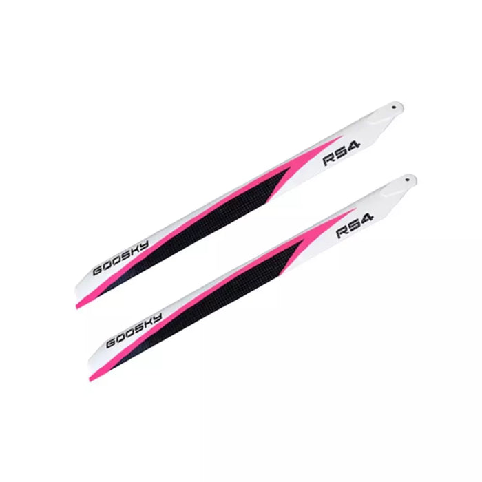 Goosky RS4 Helicopter 390MM Carbon Main Blade Set - PINK