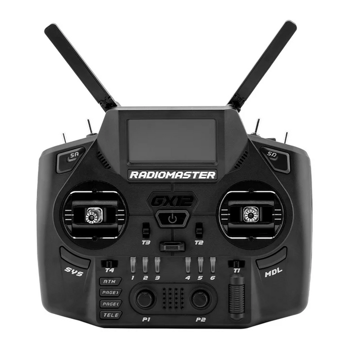 (Pre-Order) RadioMaster GX12 Dual-Band Gemini-X RC Radio Transmitter - ELRS