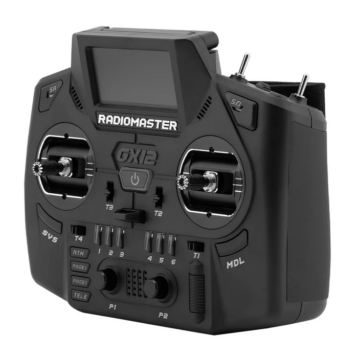 (Pre-Order) RadioMaster GX12 Dual-Band Gemini-X RC Radio Transmitter - ELRS