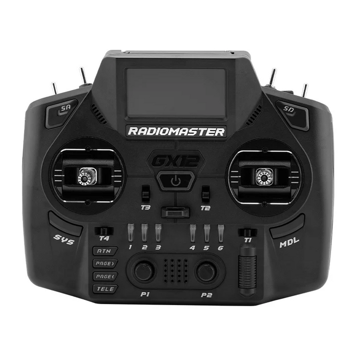 (Pre-Order) RadioMaster GX12 Dual-Band Gemini-X RC Radio Transmitter - ELRS