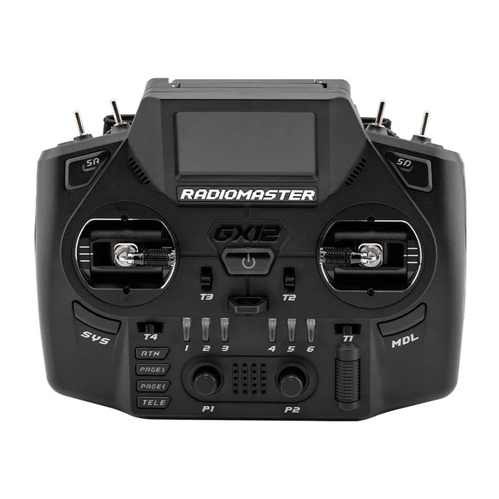 Radio Controller RadioMaster GX12 Dual-Band Gemini-X RC Radio Transmitter - ELRS — Pyrodrone