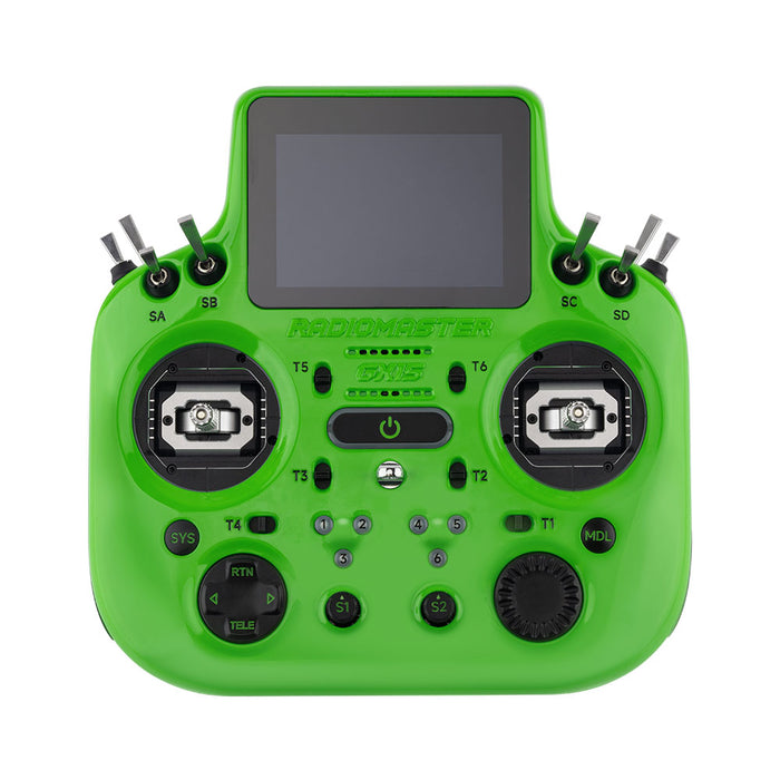 RadioMaster GX15 ELRS Gemini 2.4GHz 3.5-inch Touchscreen Display V6 CNC Hall Sensor Gimbals Radio Controller - Choose Color